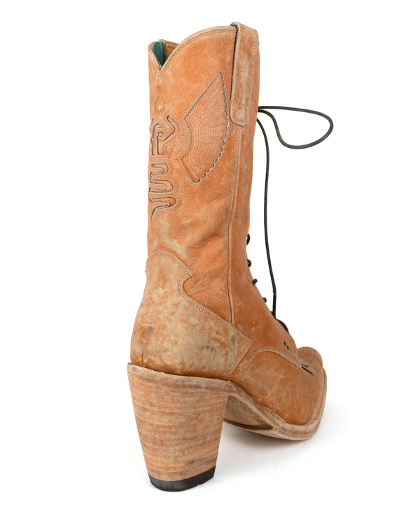 No.2102 CRESCENT lace-up eastern boot pskaufman x Me _