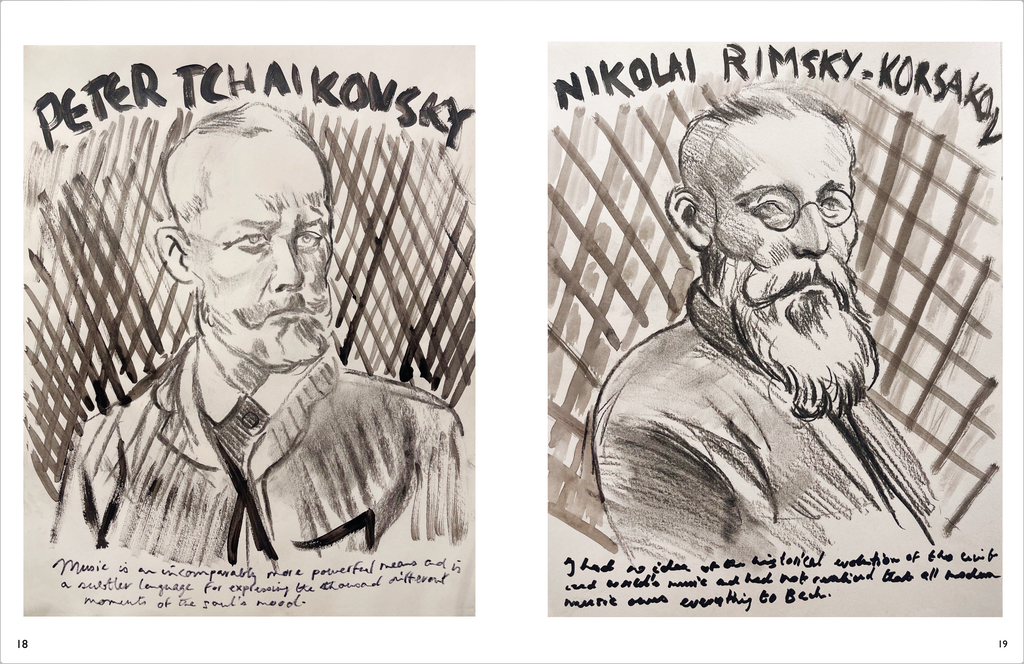 'Music Portraits' Book by Rachid Bouhamidi