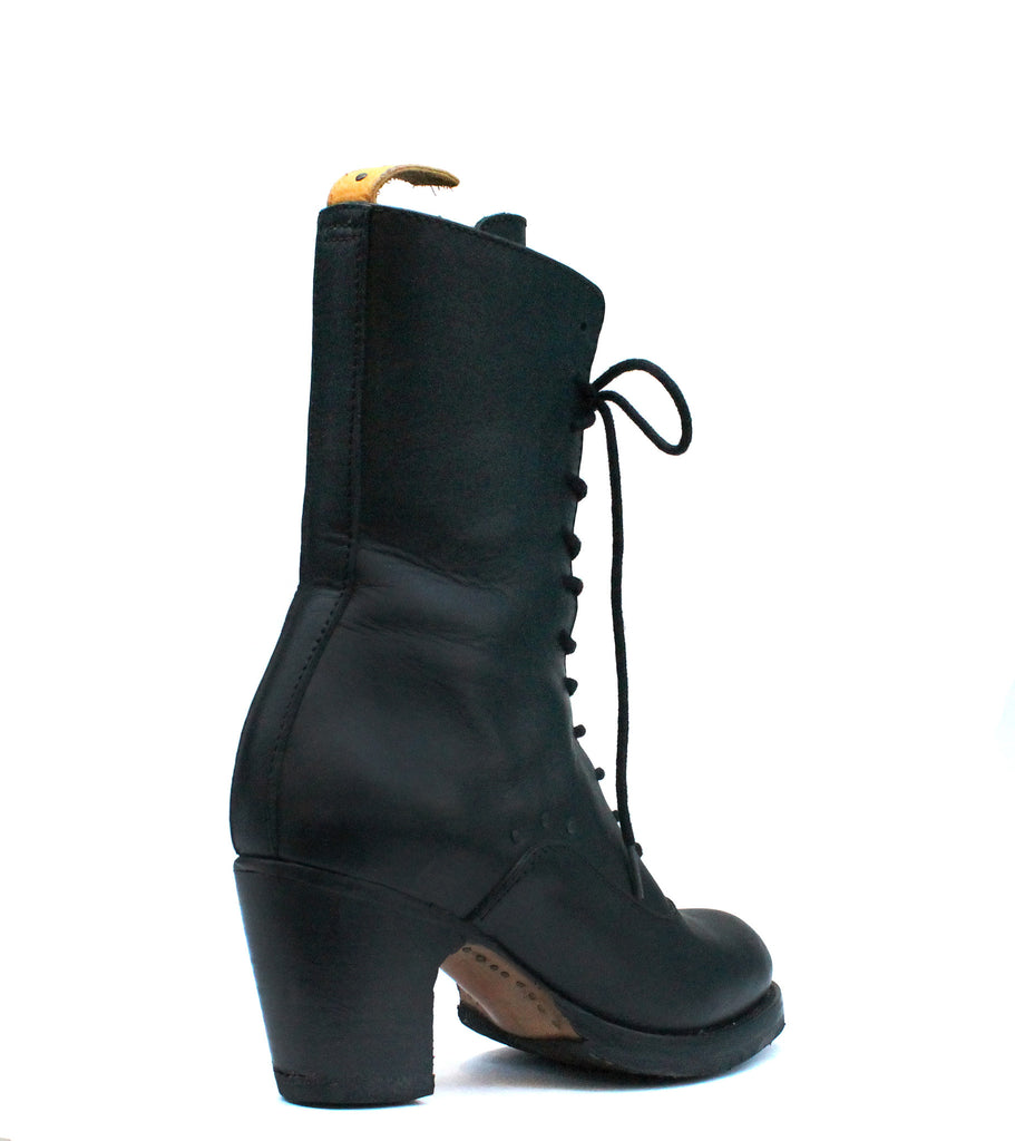 No.1018 CROSSWALK tall lace-up boot Sigil - pskaufmanfootwear