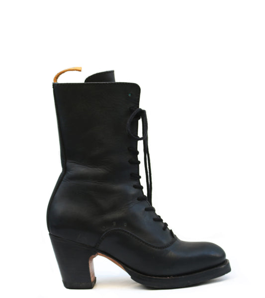 No.1018 CROSSWALK tall lace-up boot Sigil - pskaufmanfootwear