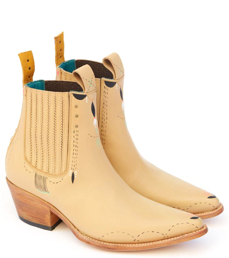 bunnies reiss x pskaufman... FREEWAY chelsea boot Natural - pskaufmanfootwear