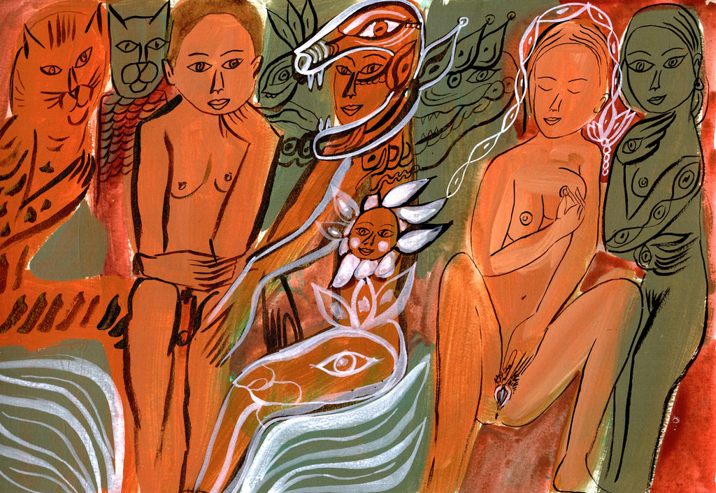 Meditations on the Flower - pskaufmanfootwear