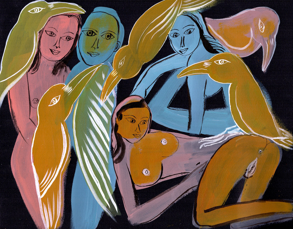 Conference of Birds - pskaufmanfootwear