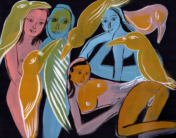 Conference of Birds - pskaufmanfootwear