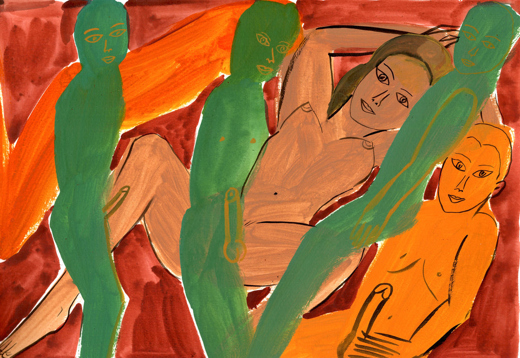 Improvisation Shunga - pskaufmanfootwear