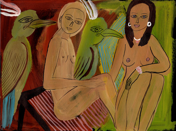 Two Lovers Two Birds - pskaufmanfootwear