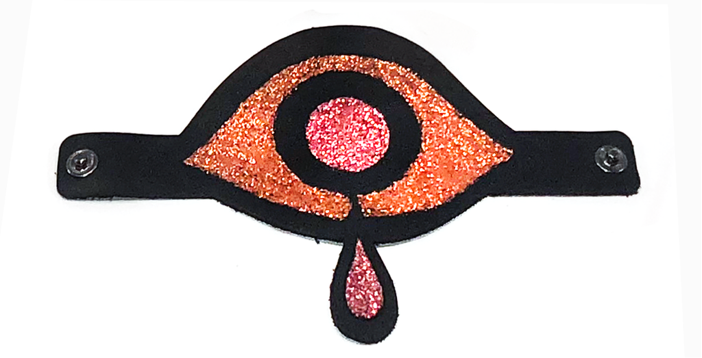 camille rose garcia x pskaufman... cryin' eye - pskaufmanfootwear