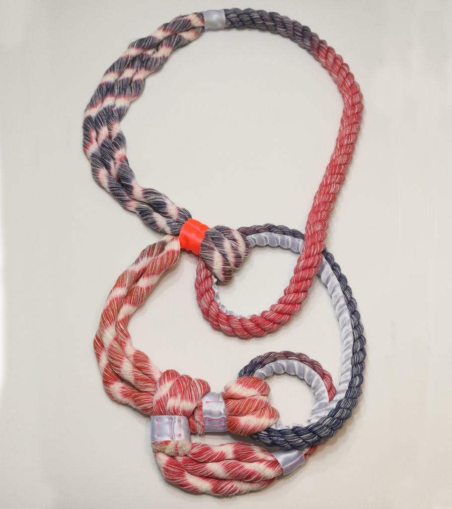 Neon Zinn Looped Rope Necklace - pskaufmanfootwear