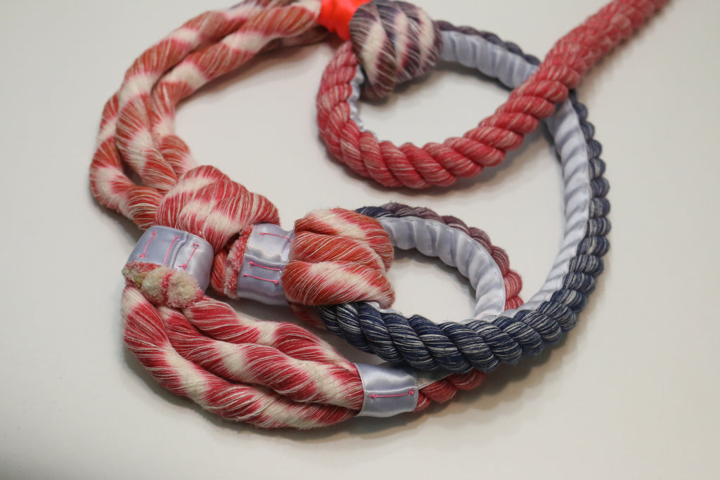 Neon Zinn Looped Rope Necklace - pskaufmanfootwear