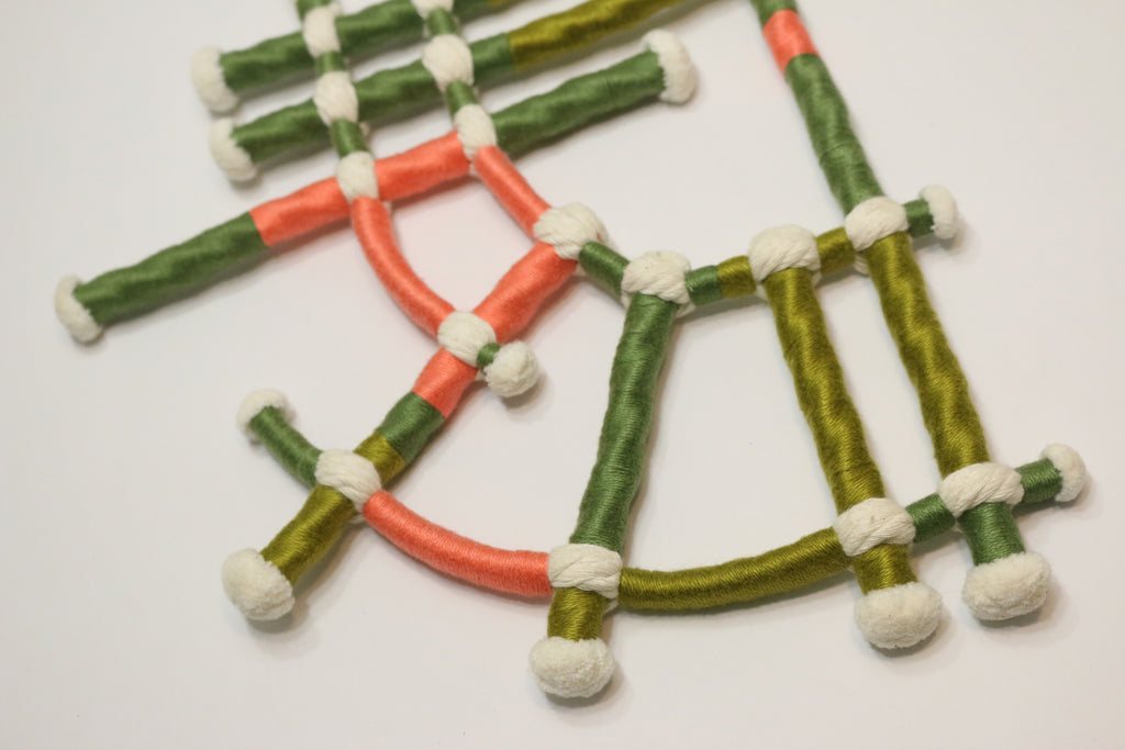 Neon Zinn Looped Rope Necklace - pskaufmanfootwear