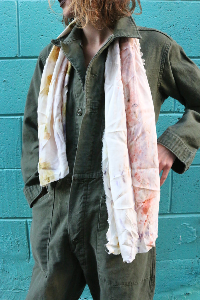 Naturally dyed neck wrap - pskaufmanfootwear