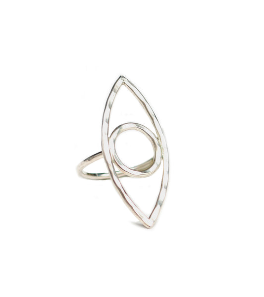 Holly Bobisuthi empty eye ring - pskaufmanfootwear