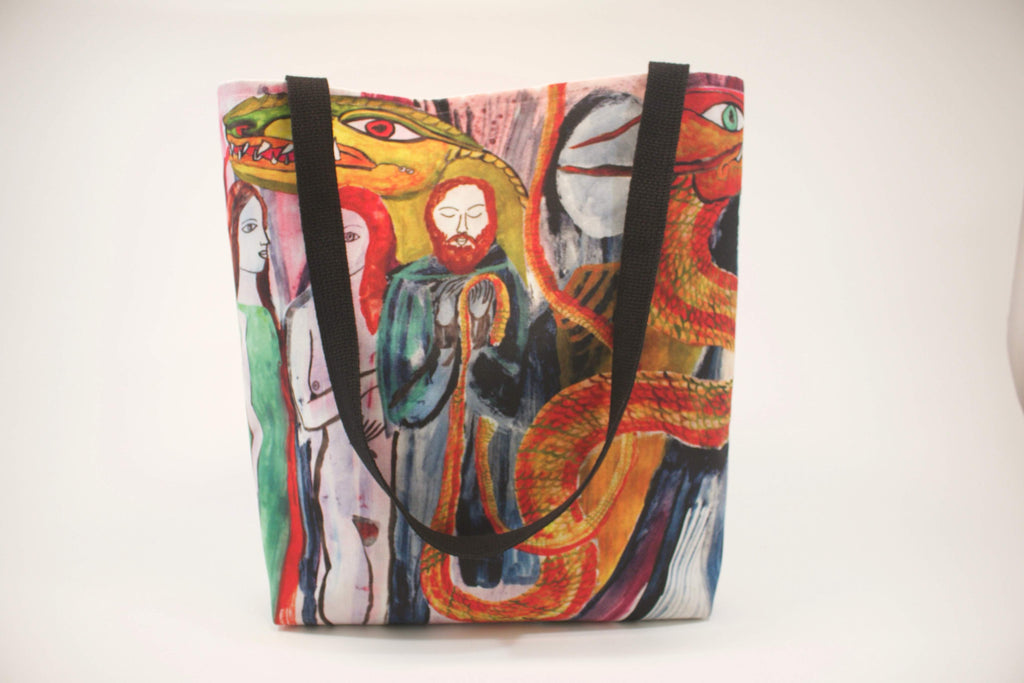 Arrington De Dionyso tote dragon utopia - pskaufmanfootwear