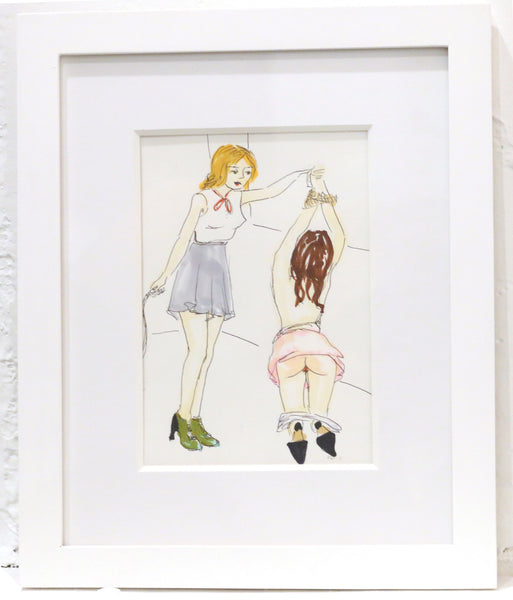 Jessica Wood x pskaufman... drawing - pskaufmanfootwear