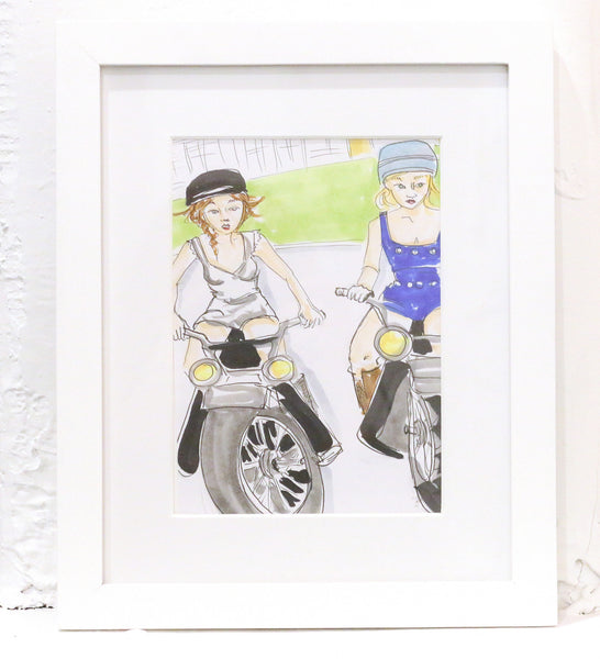 Jessica Wood x pskaufman... drawing - pskaufmanfootwear