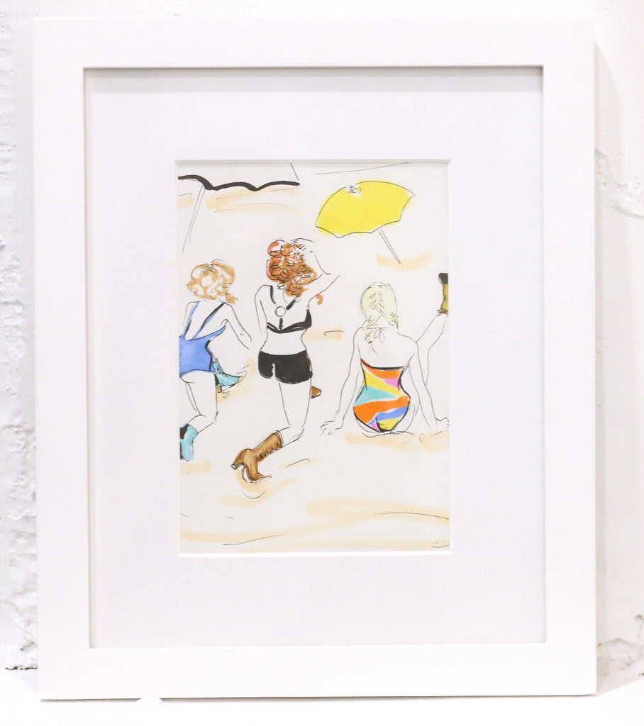 Jessica Wood x pskaufman... drawing - pskaufmanfootwear