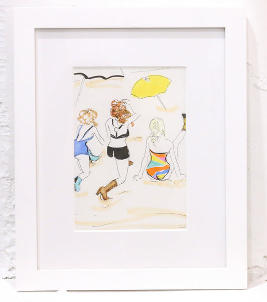 Jessica Wood x pskaufman... drawing - pskaufmanfootwear