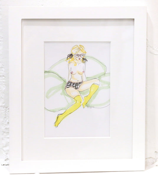 Jessica Wood x pskaufman... drawing - pskaufmanfootwear