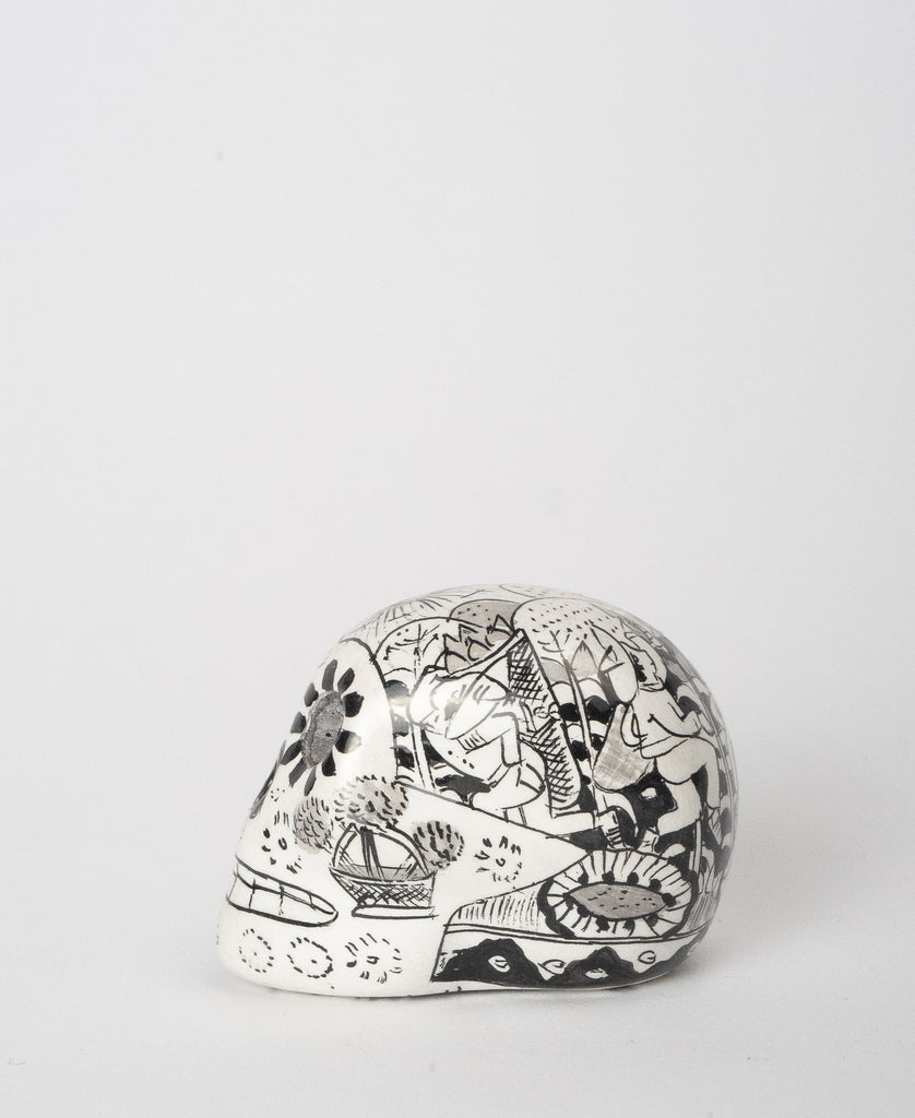 ceramic small skulls