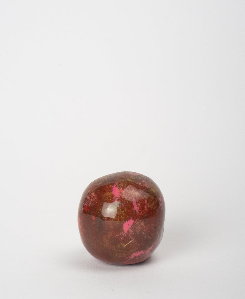 ceramic colorful small skulls