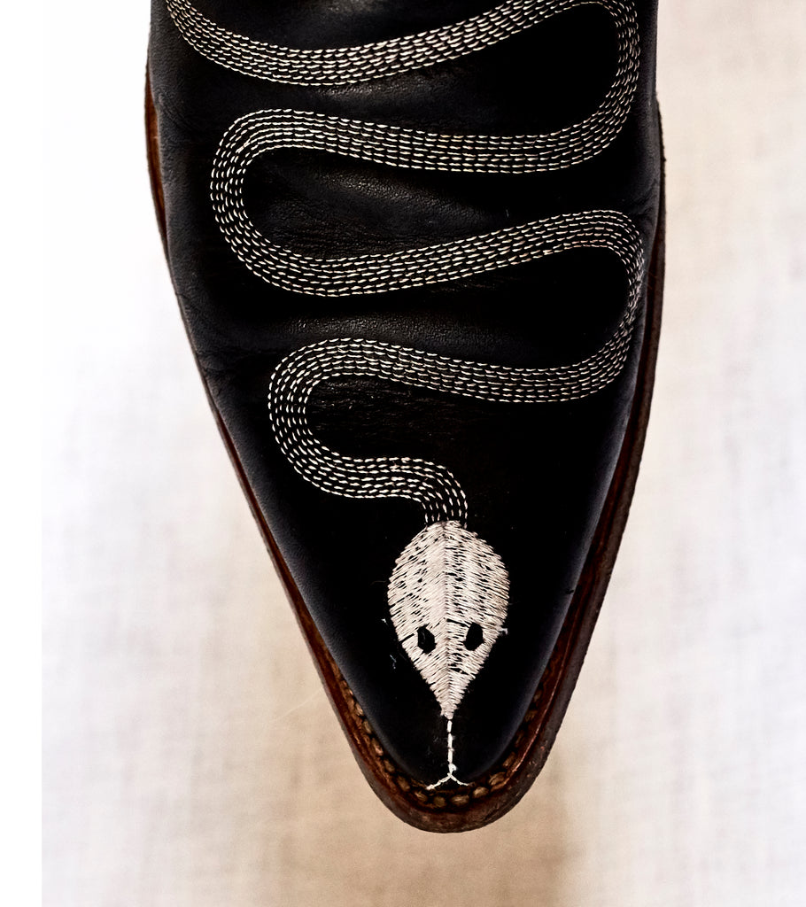 No.2101 JUNCTION eastern boot pskaufman... x Me _ black leather womens - pskaufmanfootwear