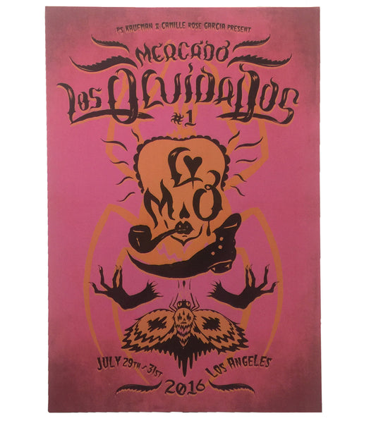 mercado los olvidados poster pink - pskaufmanfootwear
