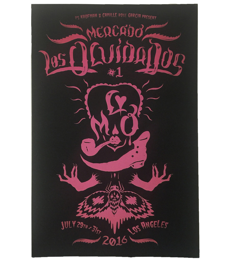 mercado los olvidados poster black - pskaufmanfootwear