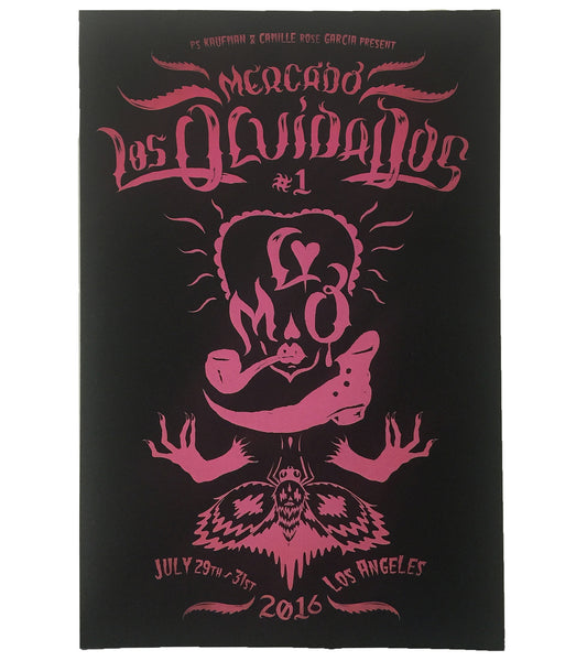 mercado los olvidados poster black - pskaufmanfootwear