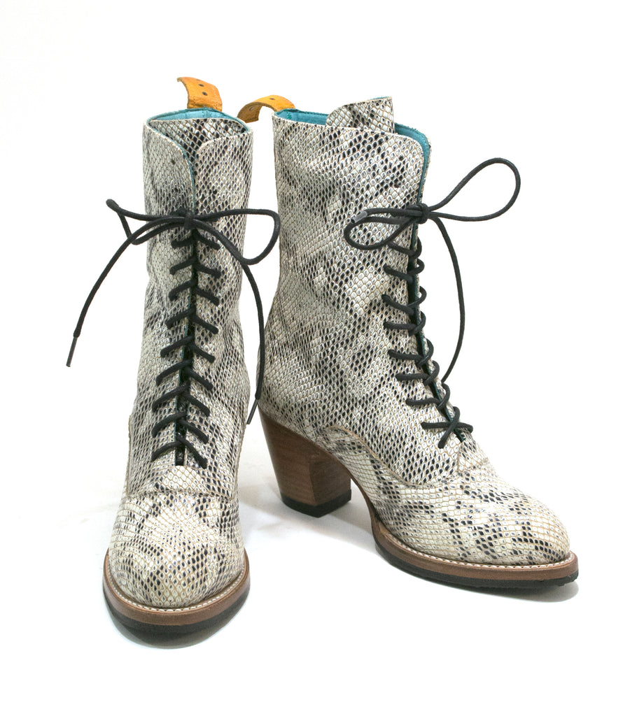 No.2018 CROSSWALK tall lace-up boot Manaus - pskaufmanfootwear