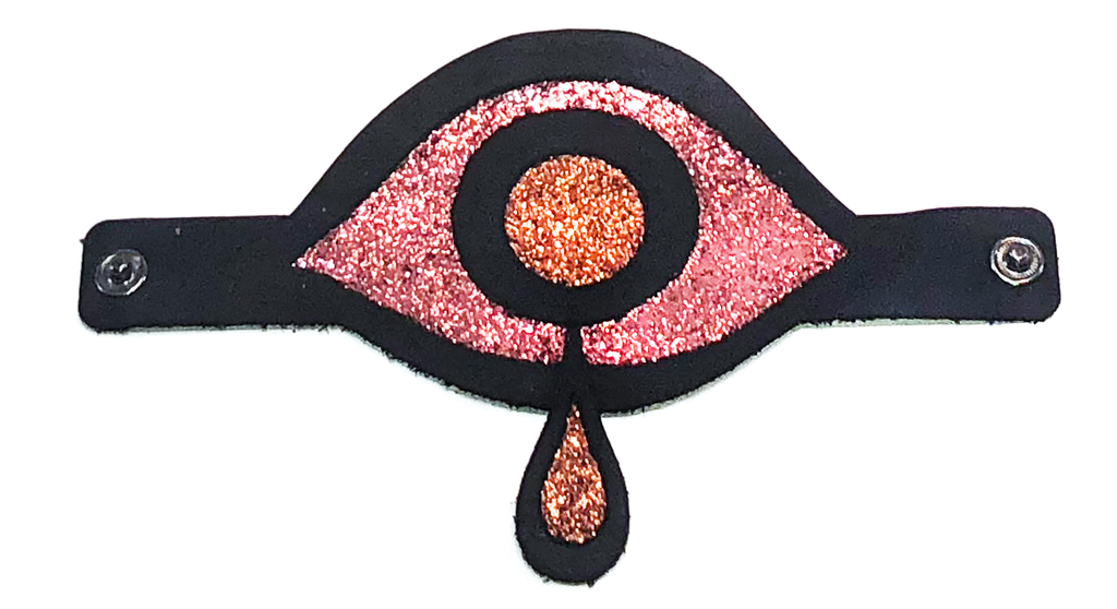 camille rose garcia x pskaufman... cryin' eye - pskaufmanfootwear