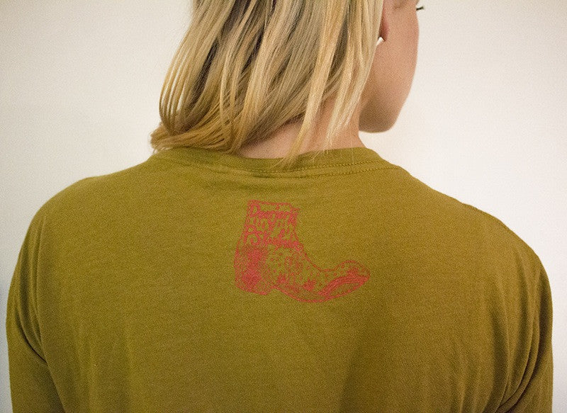 deerjerk x pskaufman... cobra boot t-shirt - pskaufmanfootwear