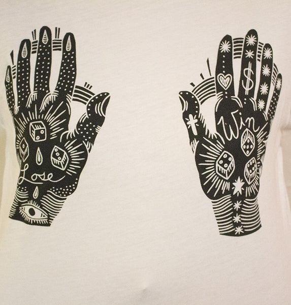 deerjerk x pskaufman... win lose t-shirt - pskaufmanfootwear