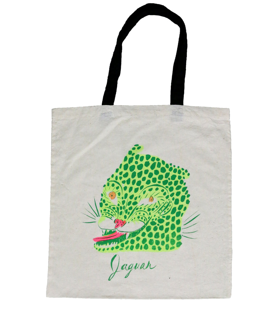 Maren Muñoz Jaguar tote with black straps - pskaufmanfootwear
