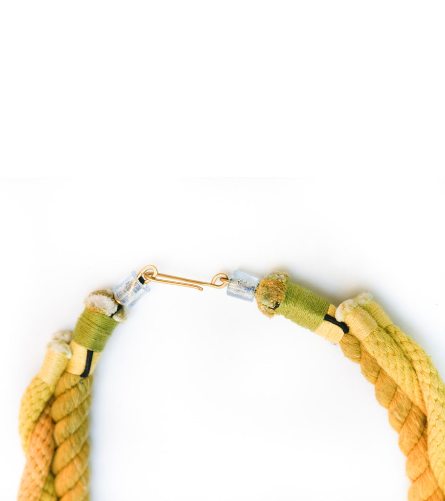 Neon Zinn Twist Rope Necklace - pskaufmanfootwear