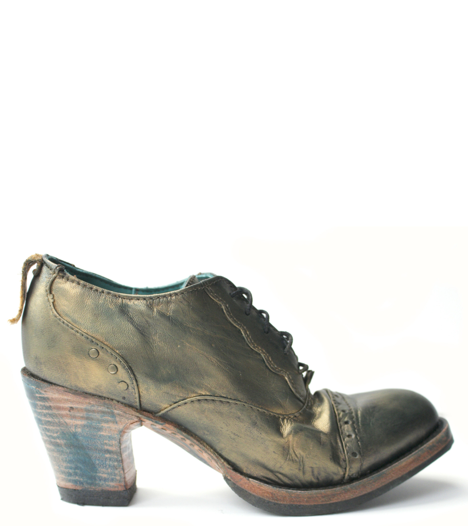 No.0019 CROSSWALK cap toe oxford Scarab sz 9 - pskaufmanfootwear