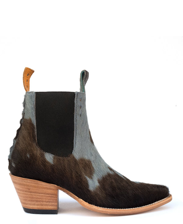 No.1001 FREEWAY chelsea boot deep dusk fur women's - pskaufmanfootwear