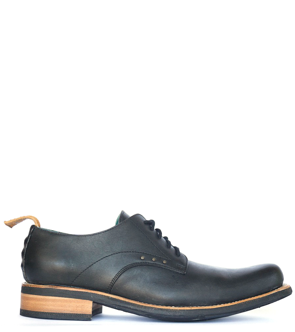 No.1044 TARMAC tie shoe Black MEN - pskaufmanfootwear