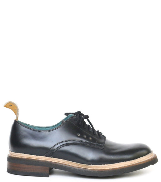 No.1050 RUNWAY derby shoe Black MEN - pskaufmanfootwear
