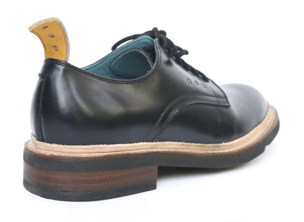 No.1050 RUNWAY derby shoe Black WOMEN - pskaufmanfootwear
