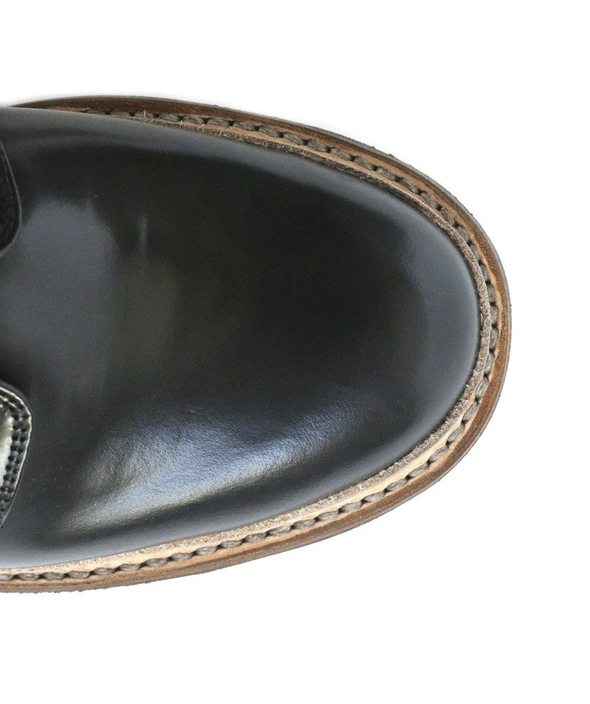 No.1050 RUNWAY derby shoe Black WOMEN - pskaufmanfootwear