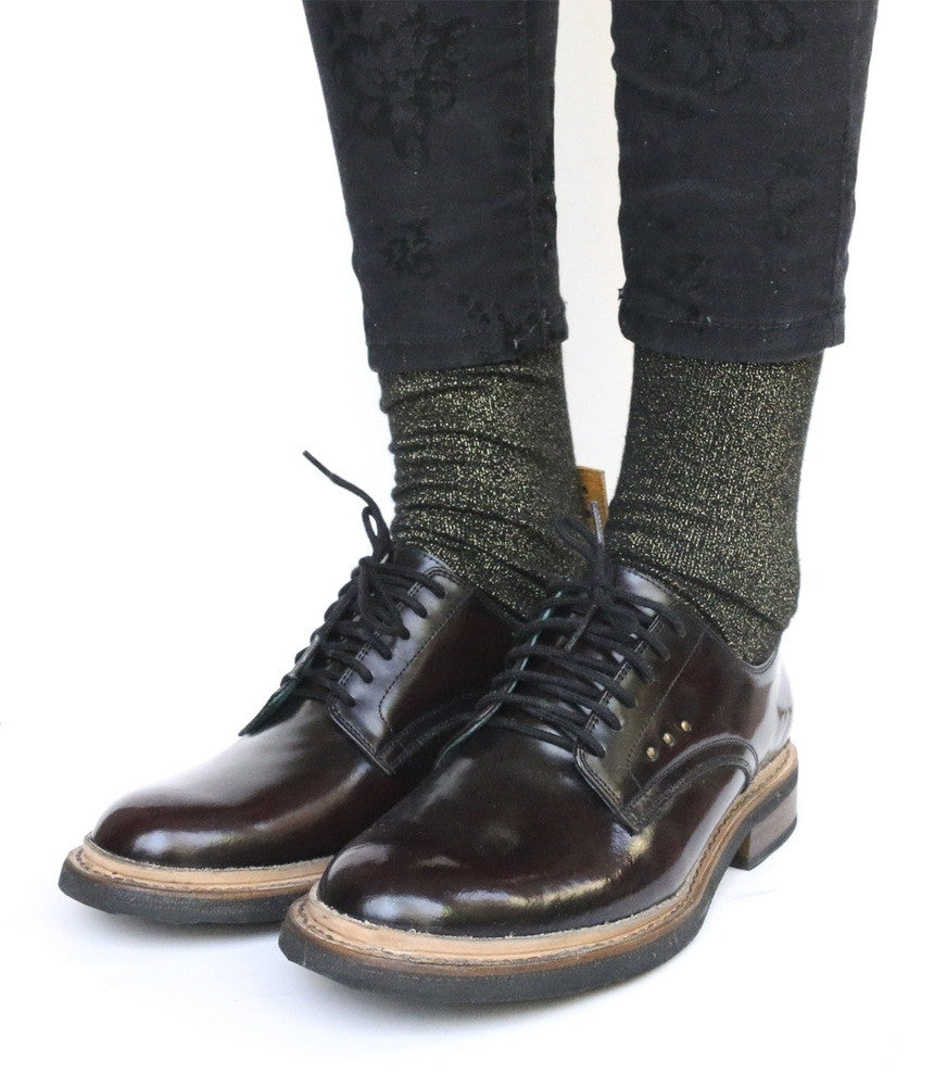 No.1050 RUNWAY derby shoe Oxblood WOMEN - pskaufmanfootwear