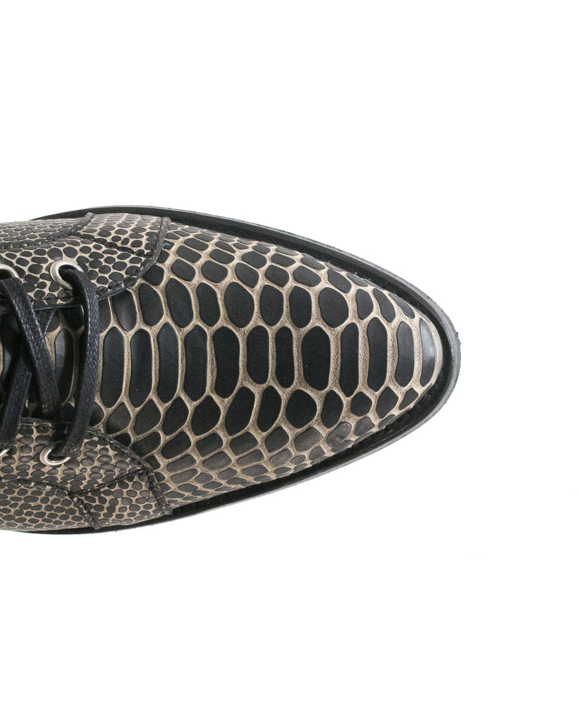 No.2062 HALLWAY ankle boot Black Serpentine - pskaufmanfootwear