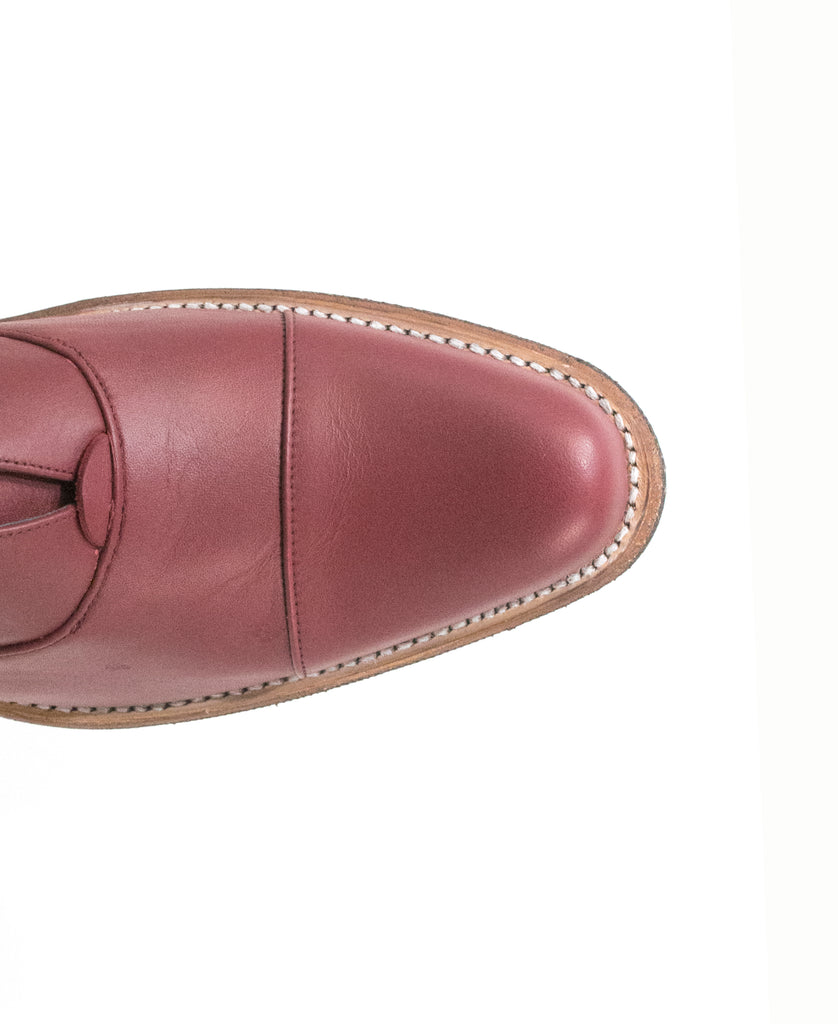 No.2045 TARMAC buckle boot Blood WOMEN - pskaufmanfootwear