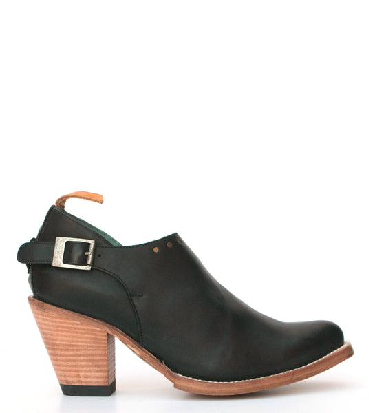 No.2059 ALLEY clog Black Leather