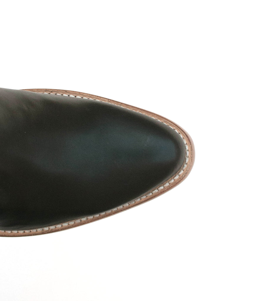 No.2059 ALLEY clog Black Leather