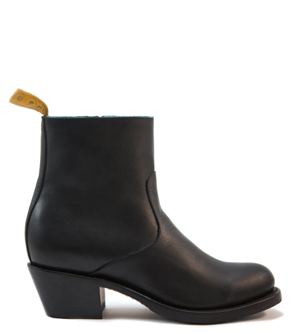 No.2070 HIGHROAD ankle zip boot Black PRE-SALE - pskaufmanfootwear