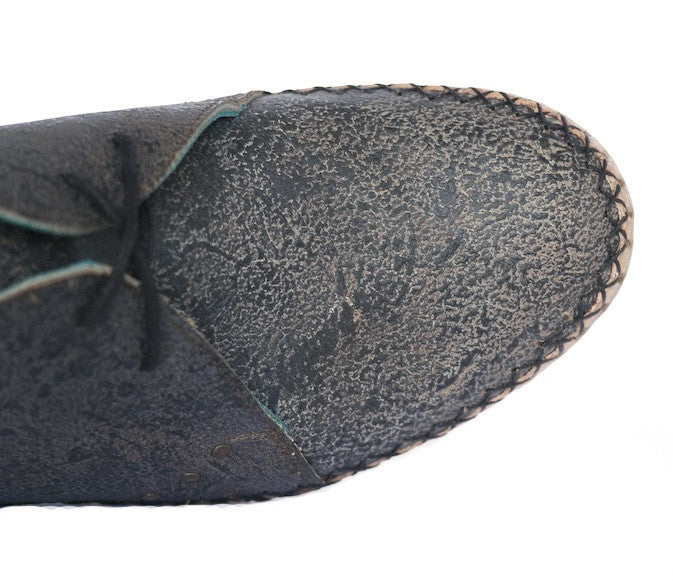 No.0025 UNDERPASS moccasin desert boot Moss - pskaufmanfootwear