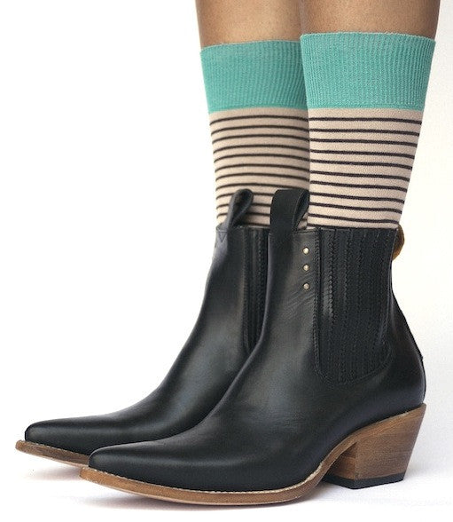 No.1001 FREEWAY chelsea boot Black WOMEN presale - pskaufmanfootwear