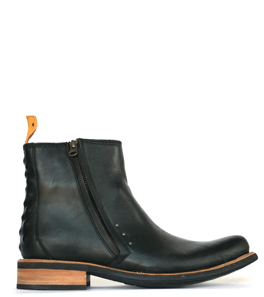 No.1041 TARMAC zip boot Black MEN - pskaufmanfootwear
