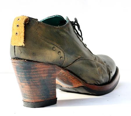 No.0019 CROSSWALK cap toe oxford Scarab sz 9 - pskaufmanfootwear